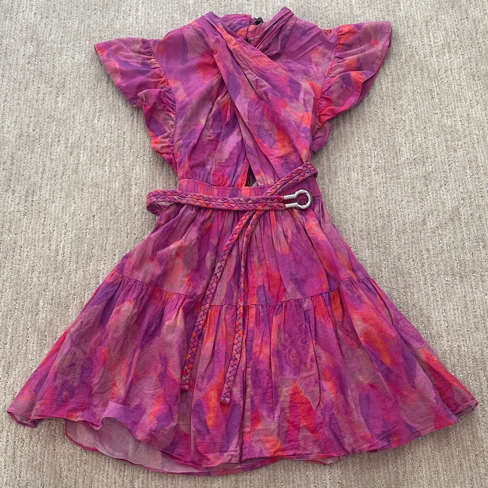 Finn Ruffle Wrap Dress